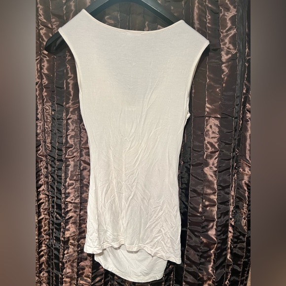 Express sleeveless top with cross cross cowl neck - Picture 3 of 3